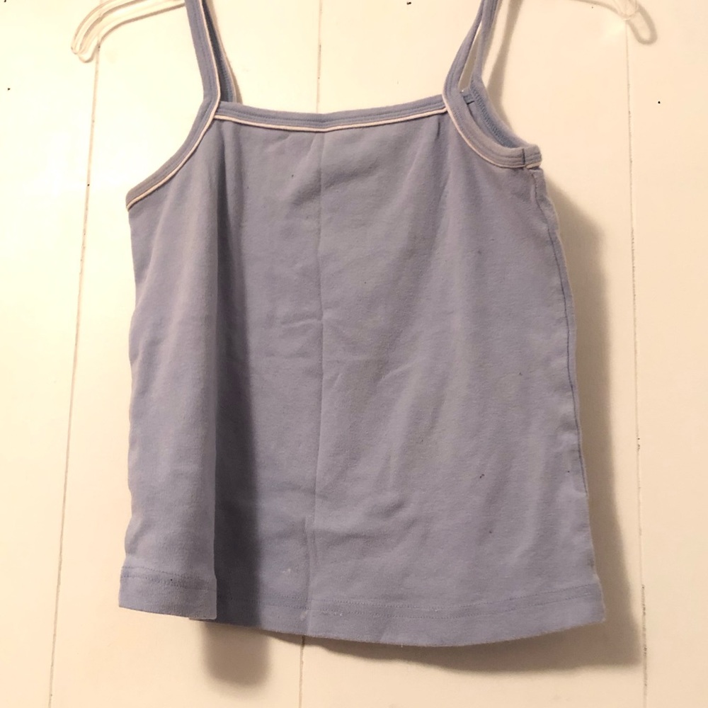 Sky blue tank top